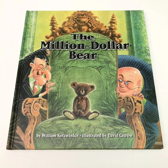 Vtg 1995 The Million Dollar Bear William Kotzwinkle Catrow Knopf - Picture 9 of 16